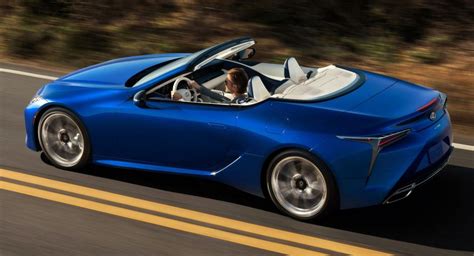 The New 2021 Lexus LC500 Convertible Gives Us Tingles Carscoops